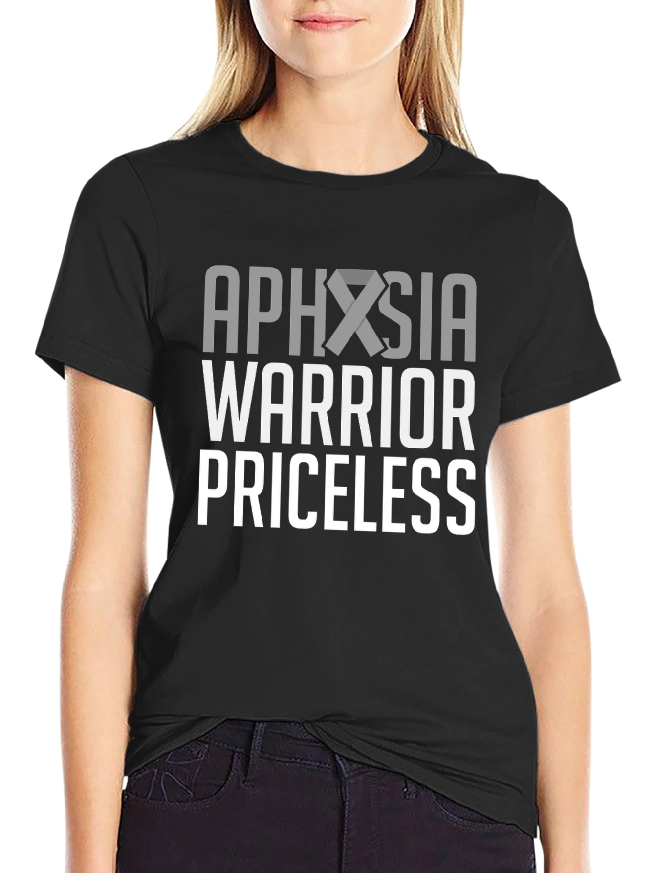 Aphasia Warrior Priceless Tee - Awareness Shirt