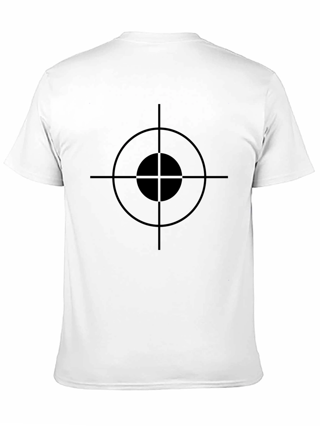 Target Graphic Mens Black T-Shirt
