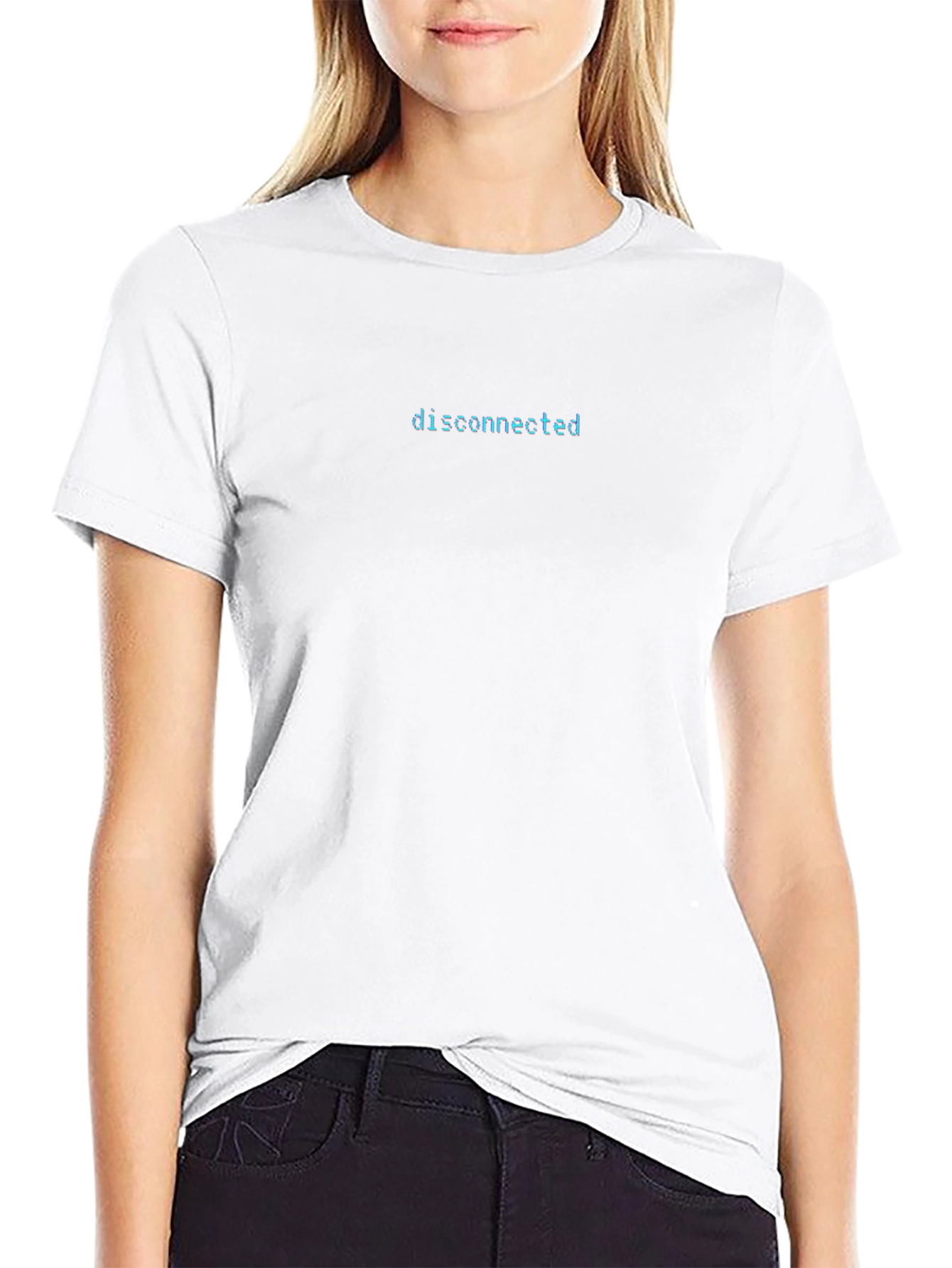 Disconnected Graphic Tee - Stylish and Comfortable