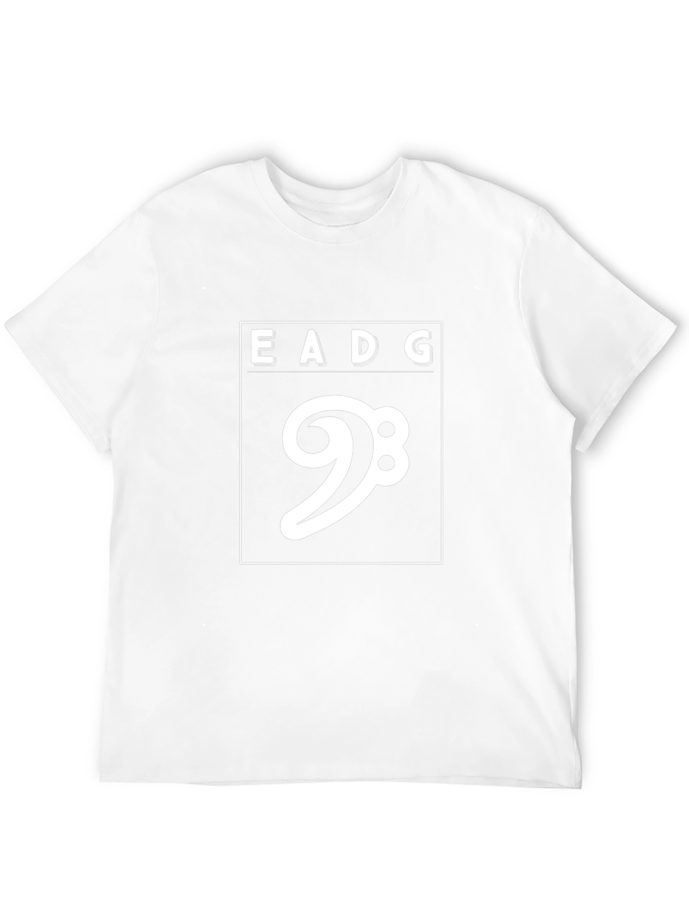 Bass Clef Tuning Black T-Shirt - Musician Tee