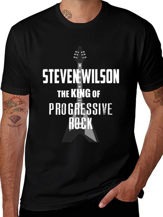 Steven Wilson The King of Progressive Rock Graphic Tee