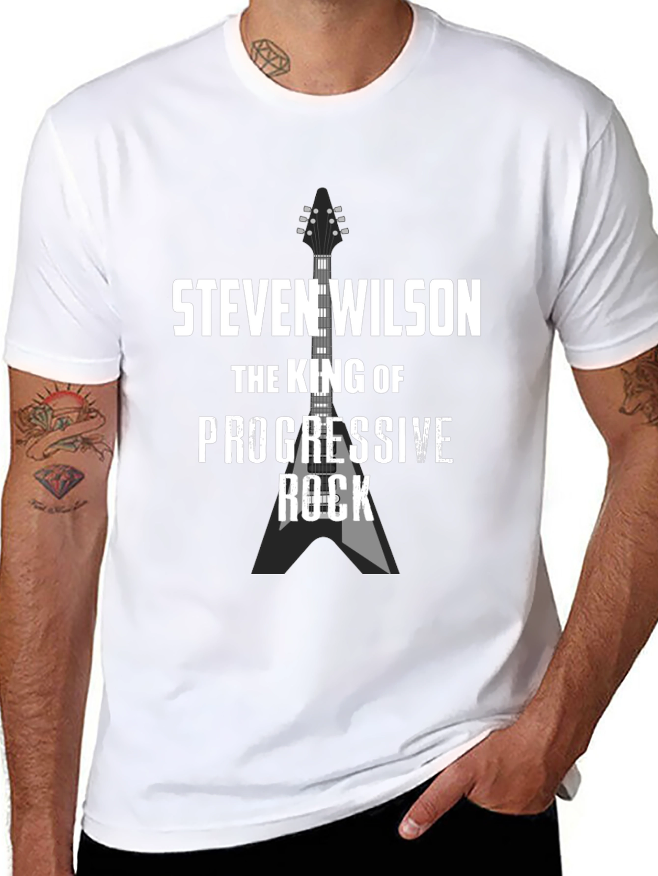 Steven Wilson The King of Progressive Rock Graphic Tee