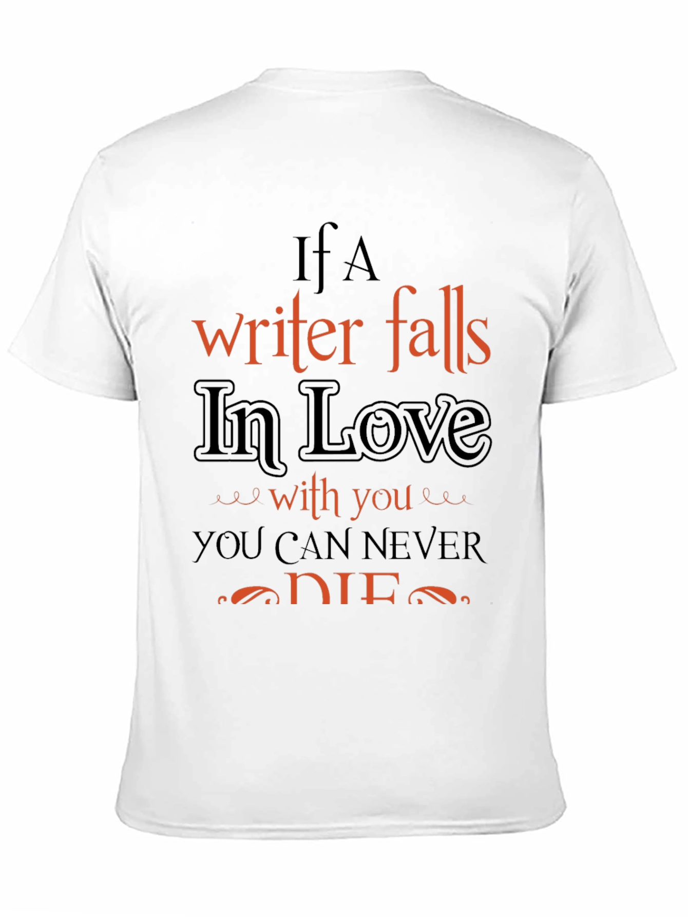 Writers Love Black Graphic Tee