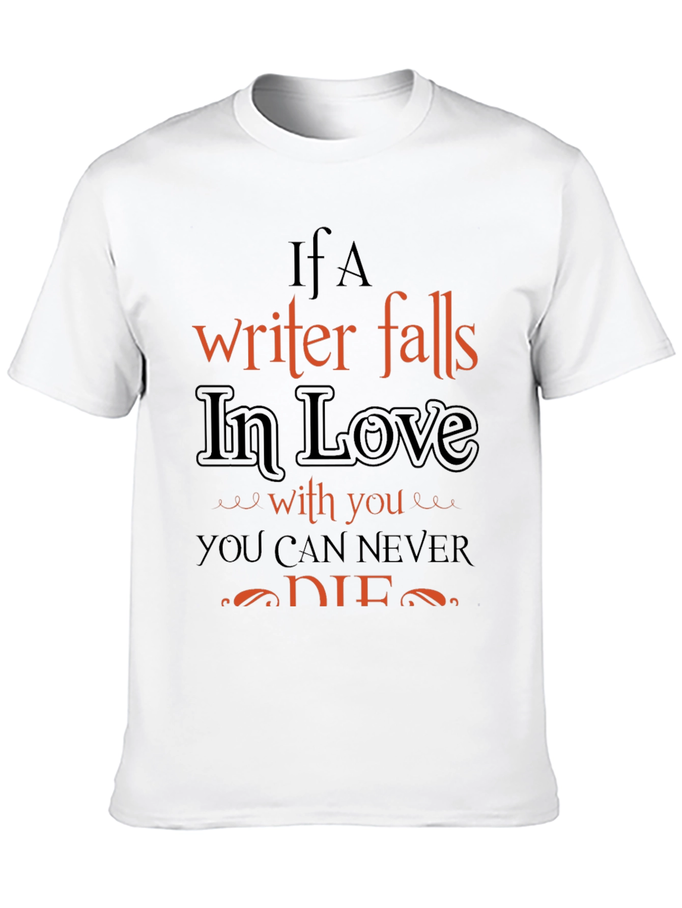 Writers Love Black Graphic Tee