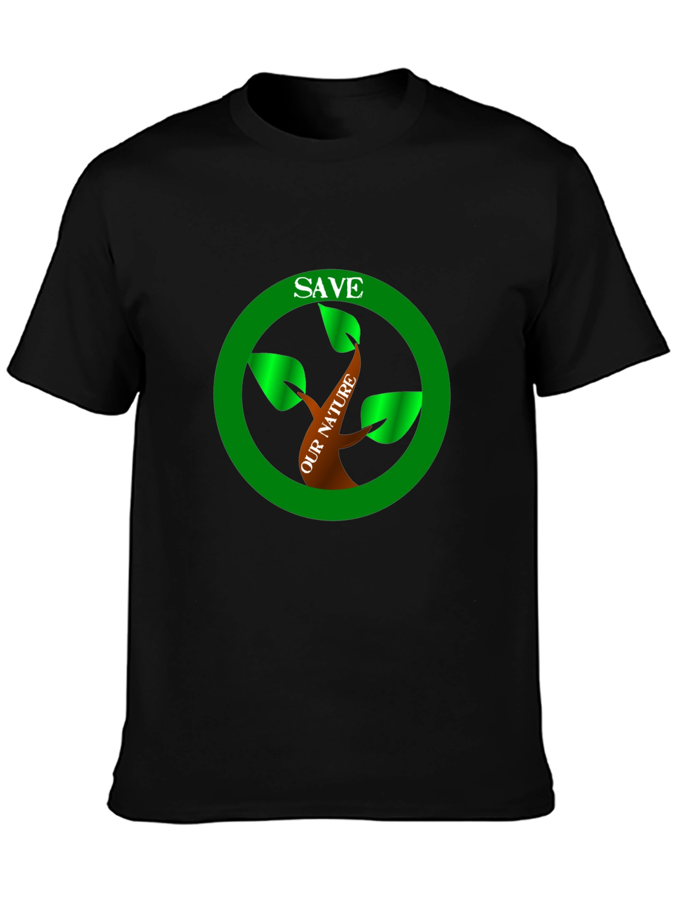 Save Our Nature Graphic Tee - Eco-Friendly
