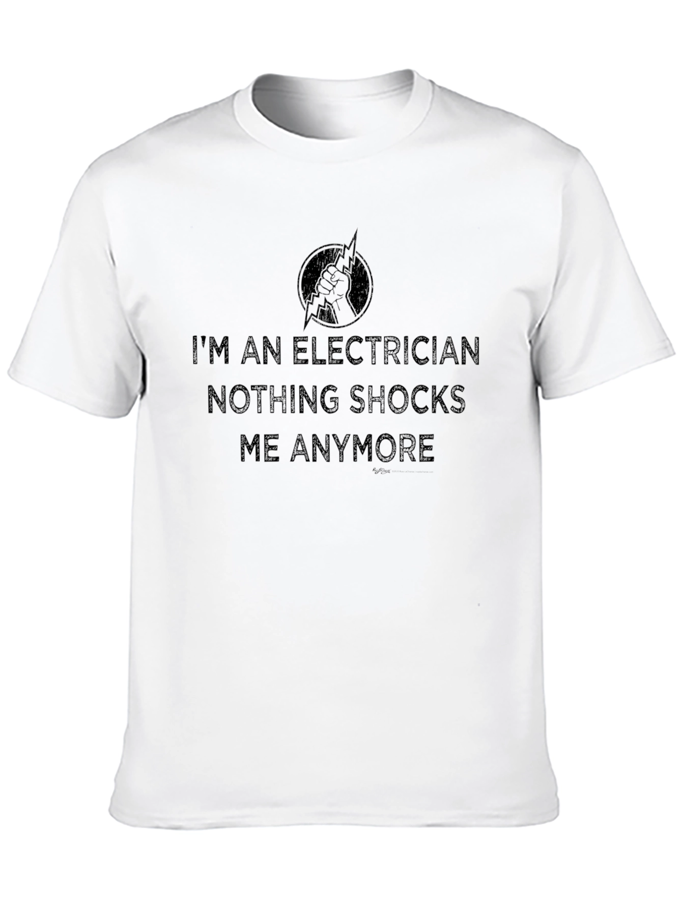 Electrician T-Shirt: Nothing Shocks Me