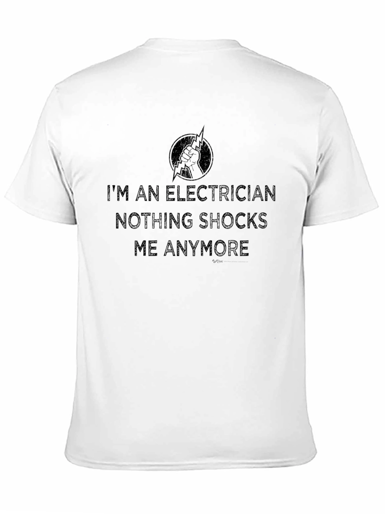 Electrician T-Shirt: Nothing Shocks Me