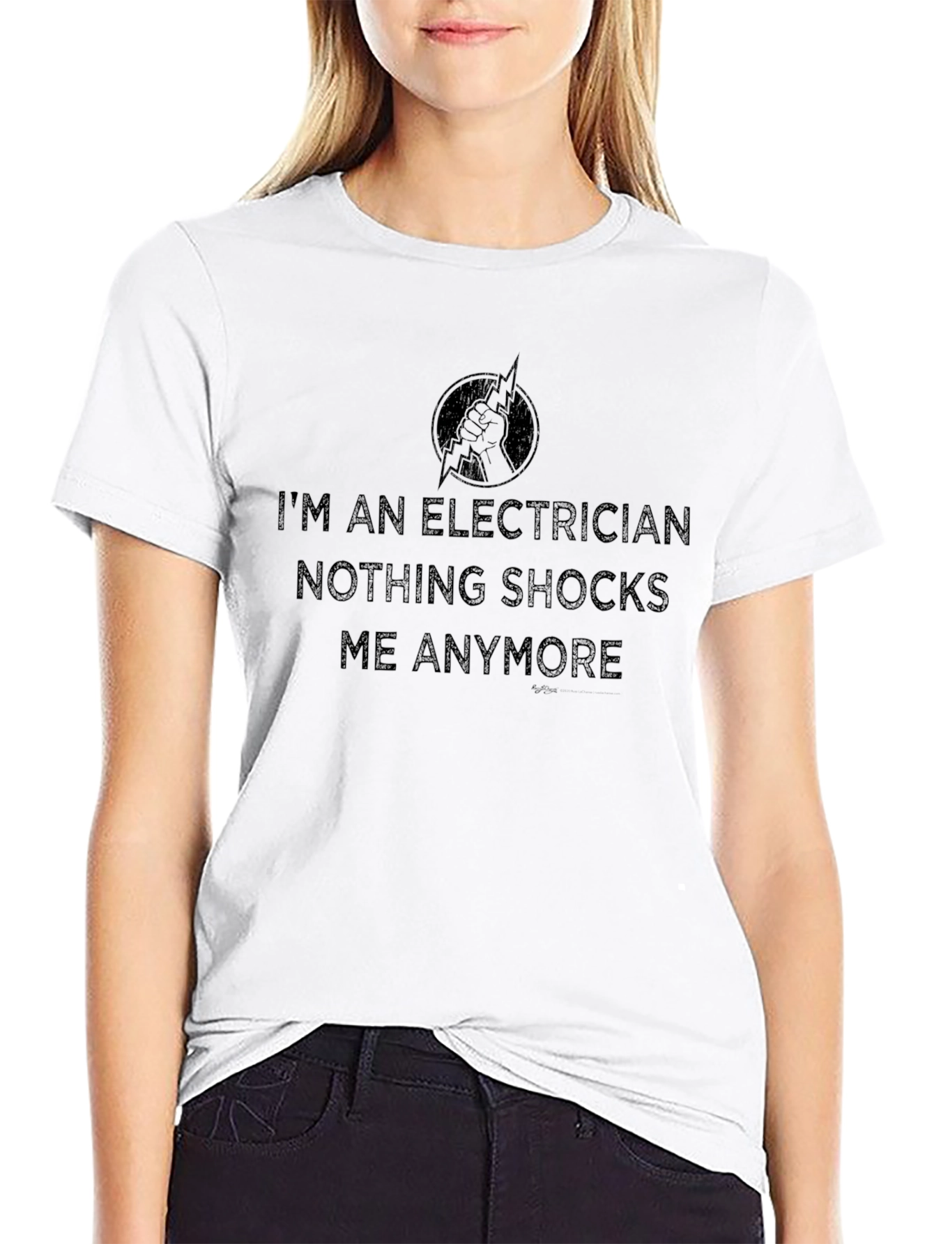 Electrician T-Shirt: Nothing Shocks Me