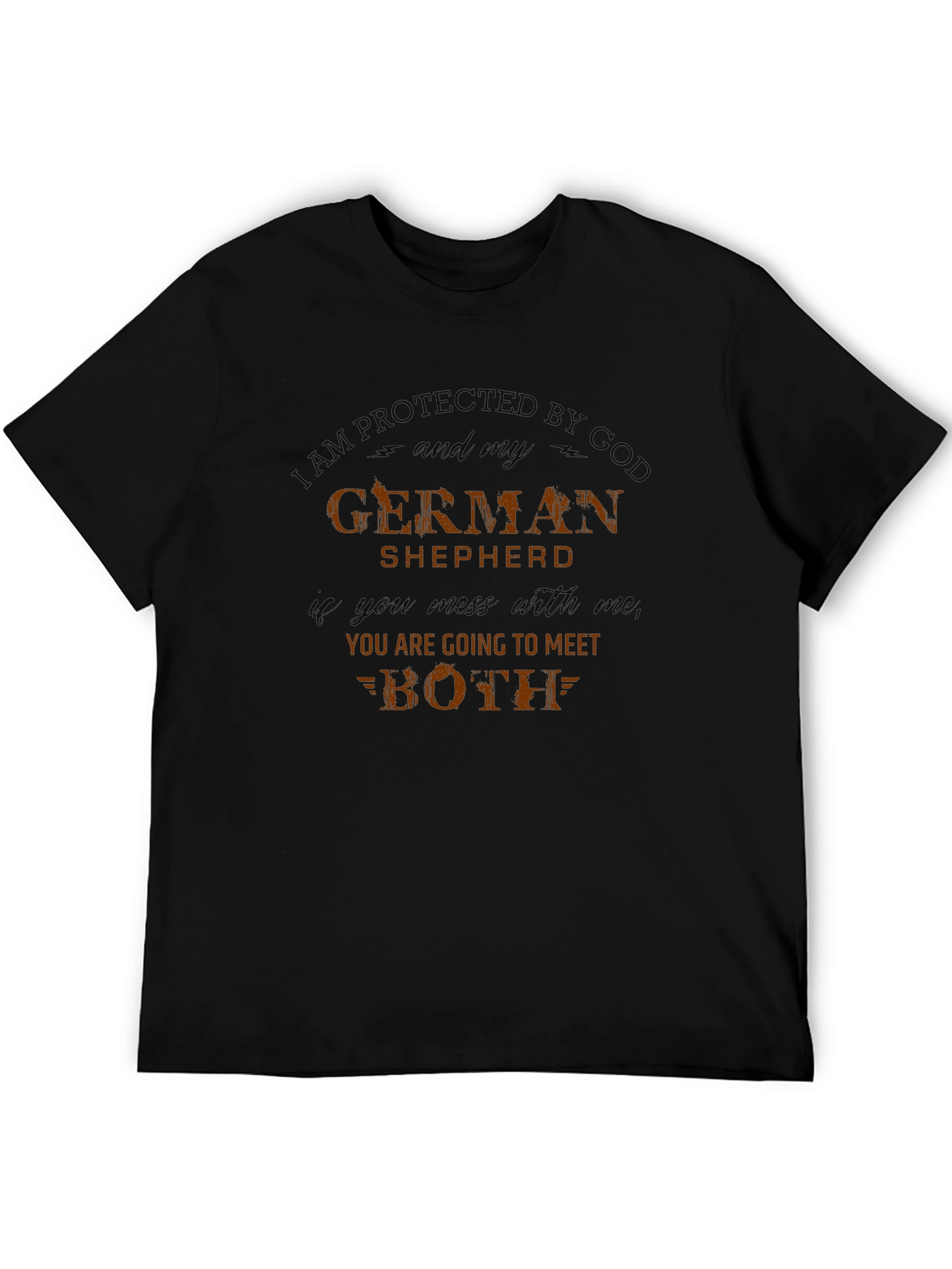 I am Protected By German Shepherd T-Shirt