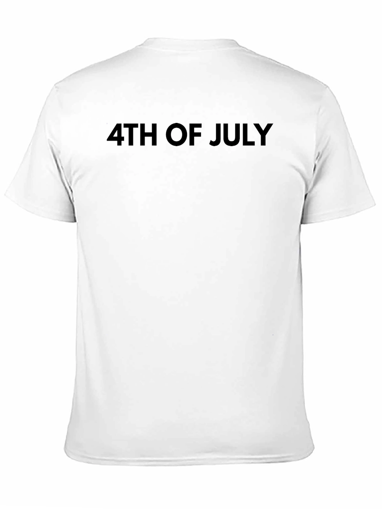 4th of July Crew Neck T-Shirt
