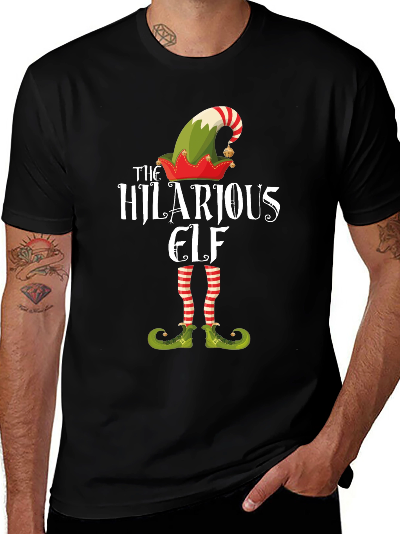 Hilarious Elf T-Shirt - Christmas Holiday Tee