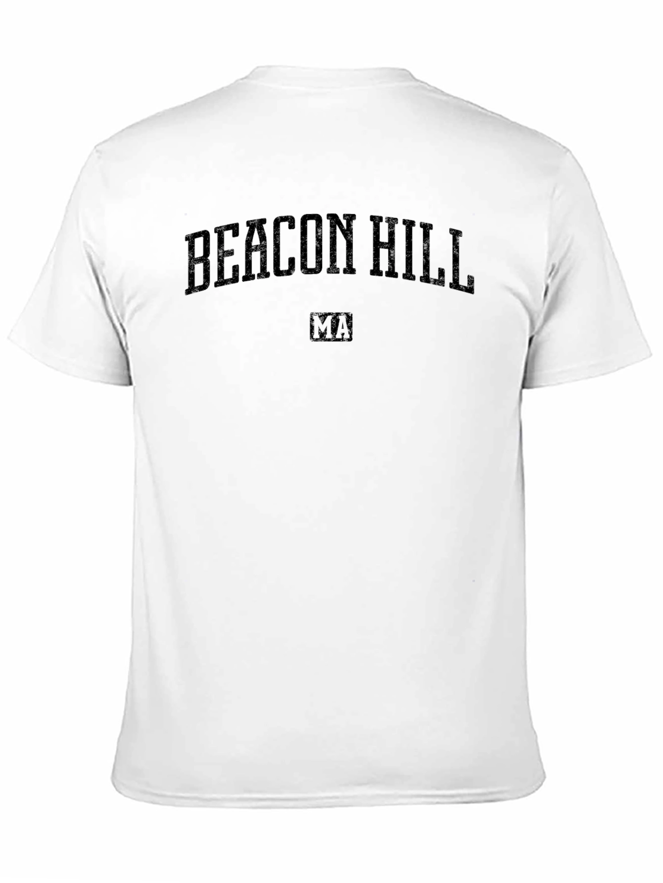 Beacon Hill MA Graphic Tee - Black