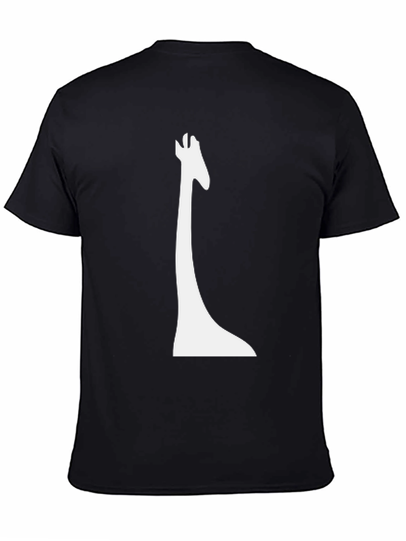Giraffe Graphic Tee - Black Unisex T-Shirt