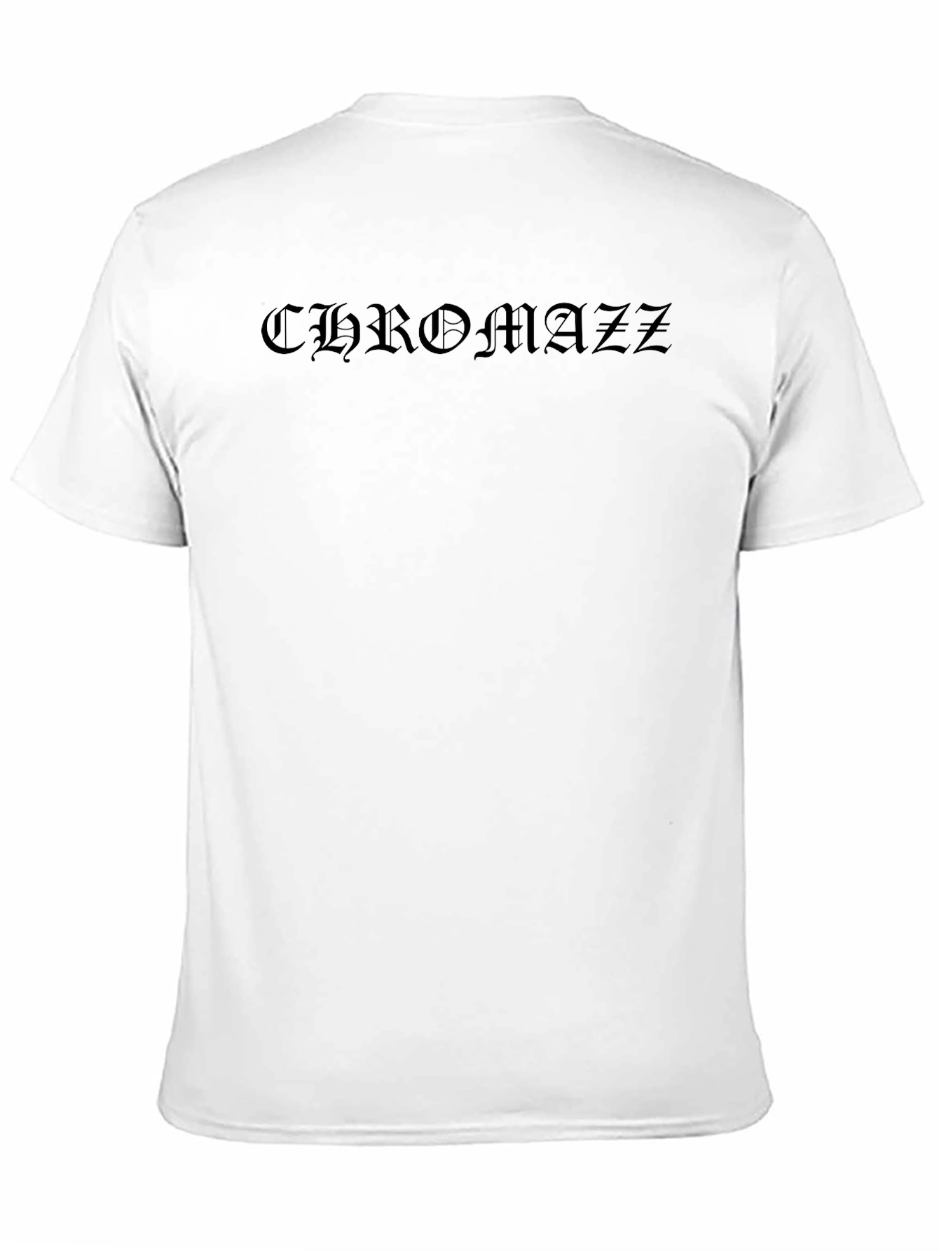 Chromazz Graphic Tee - Black Cotton Blend