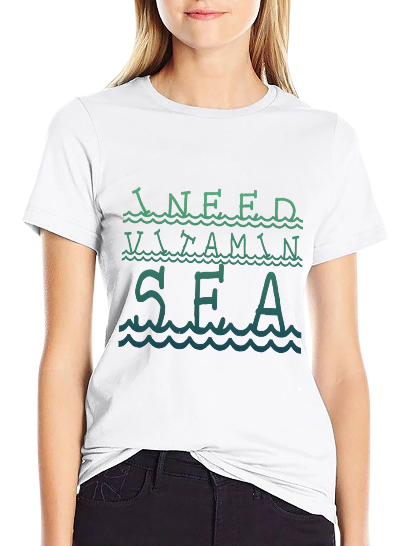 I Need Vitamin Sea Graphic T-Shirt