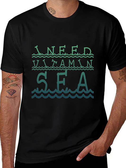 I Need Vitamin Sea Graphic T-Shirt