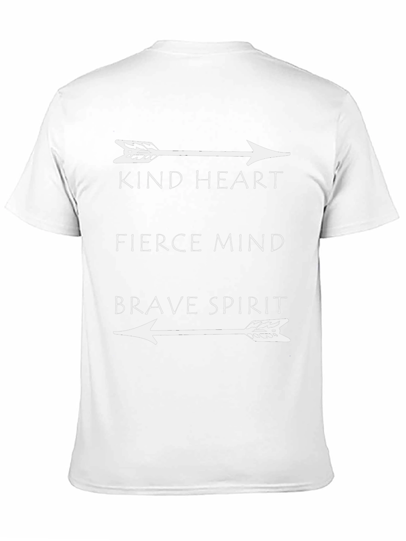 Kind Heart Fierce Mind Brave Spirit Arrow T-Shirt