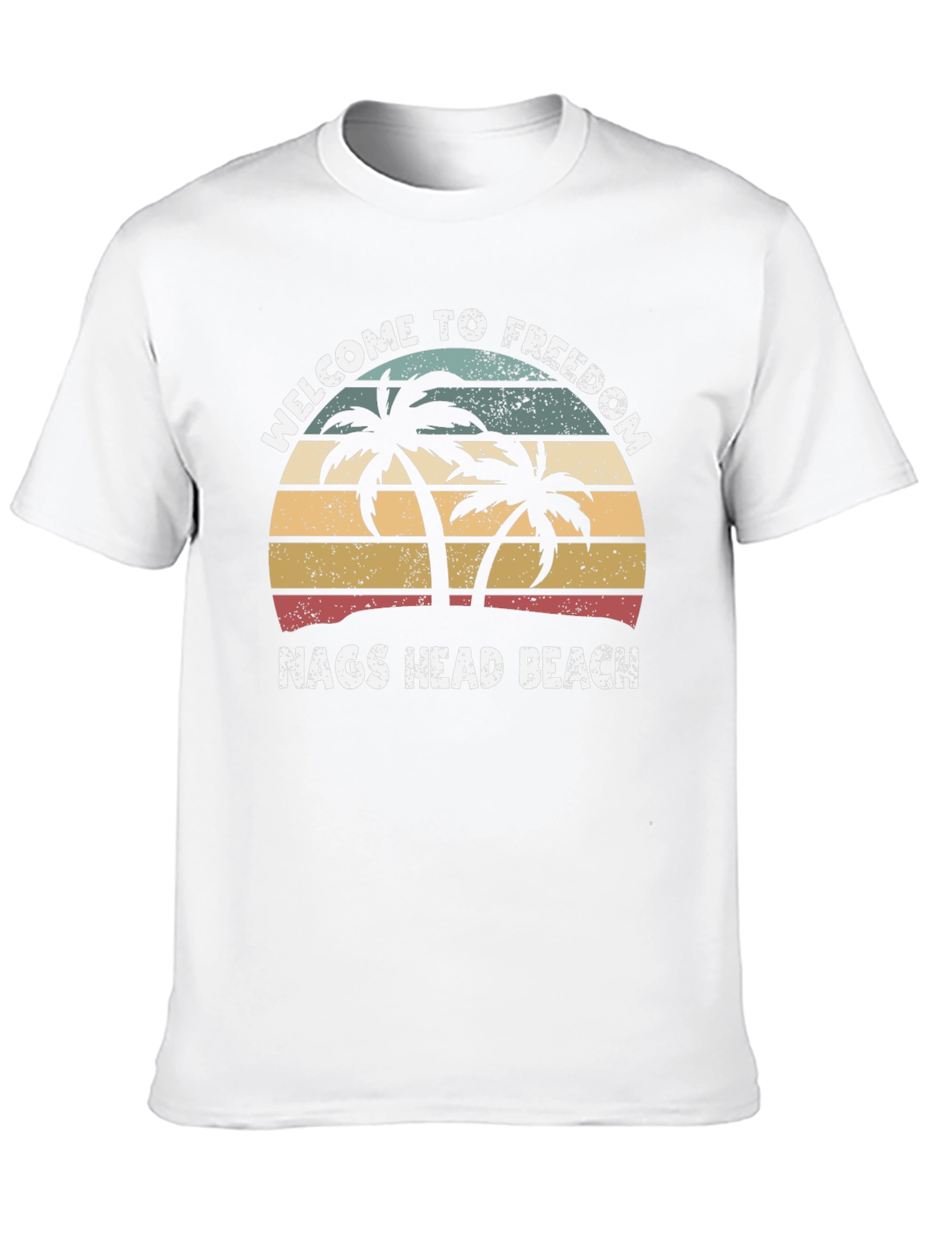 Welcome to Freedom Nags Head Beach Graphic Tee