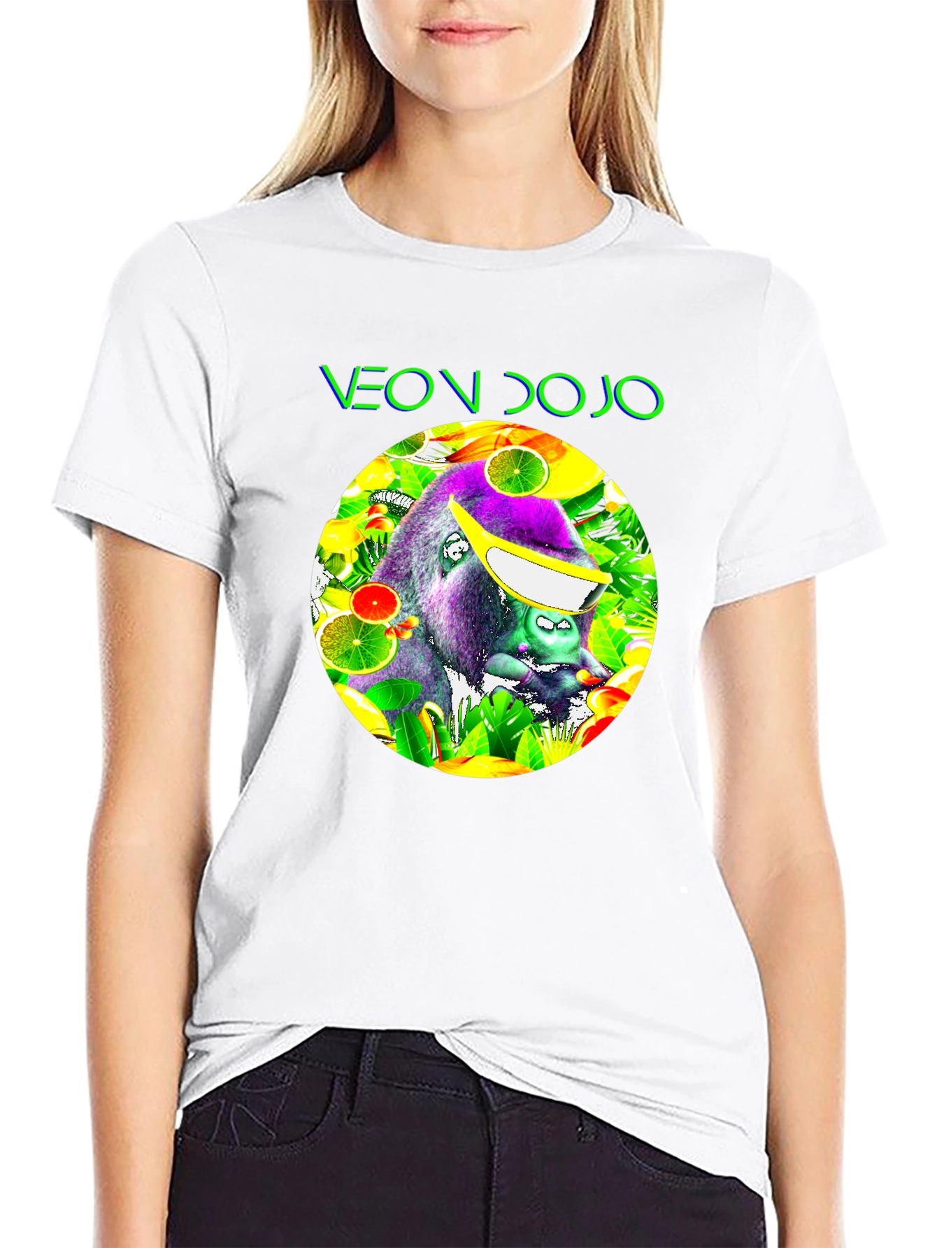 Neon Dojo Gorilla Graphic T-Shirt