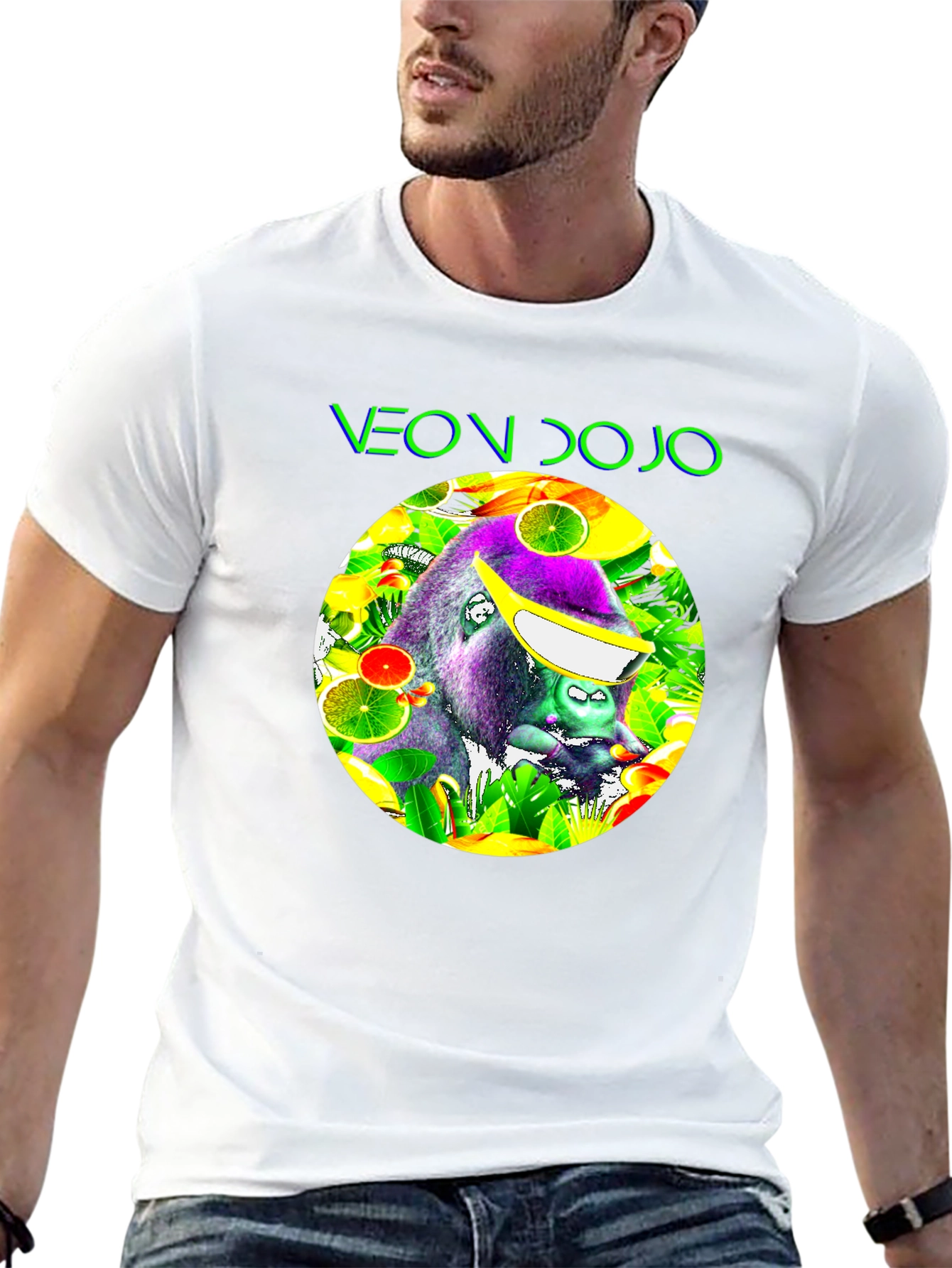 Neon Dojo Gorilla Graphic T-Shirt
