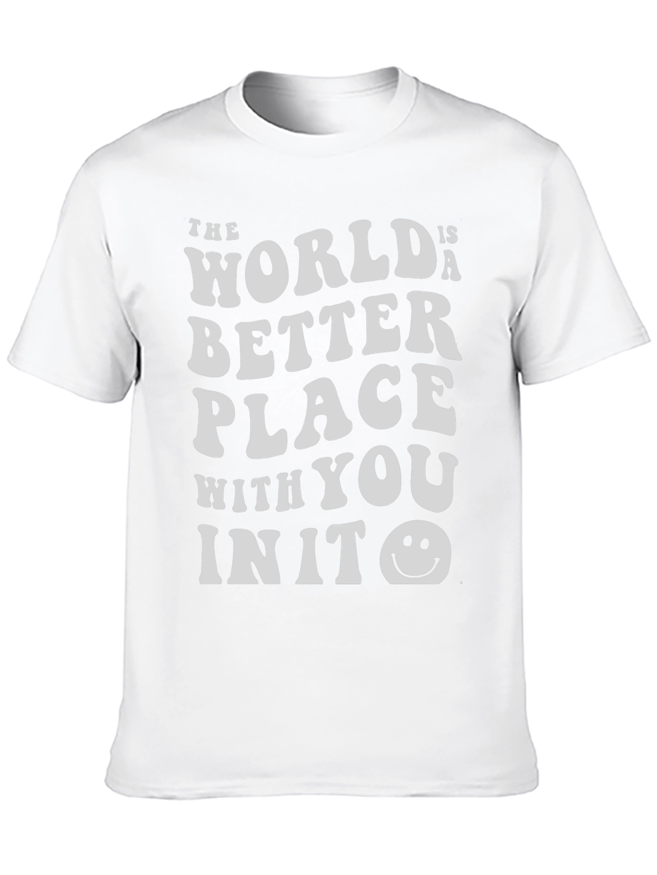 World is a Better Place T-Shirt - Black