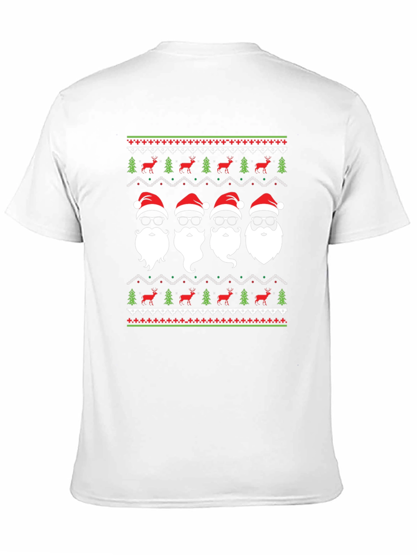 Cool Santa Band Ugly Christmas T-Shirt