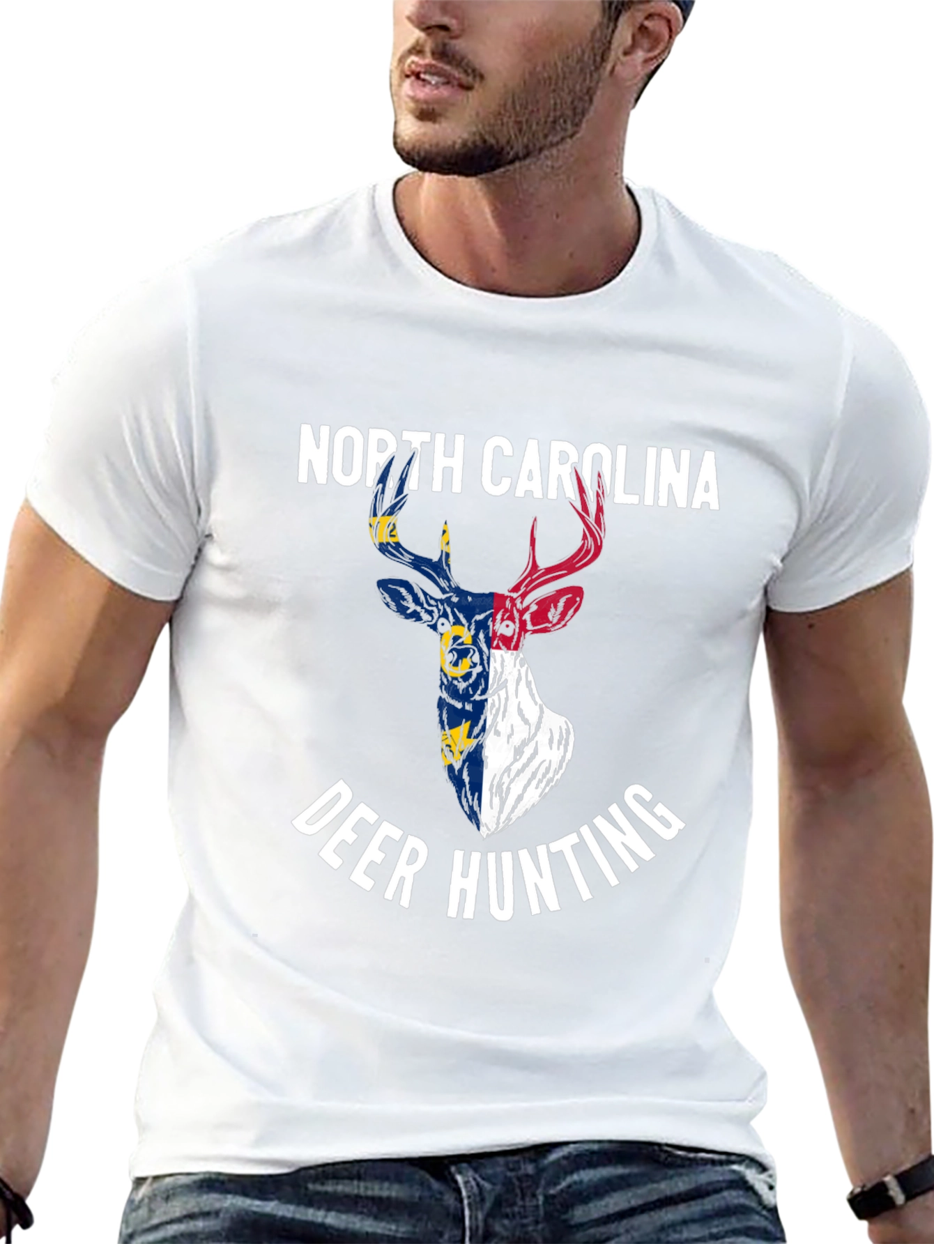 North Carolina Deer Hunting T-Shirt
