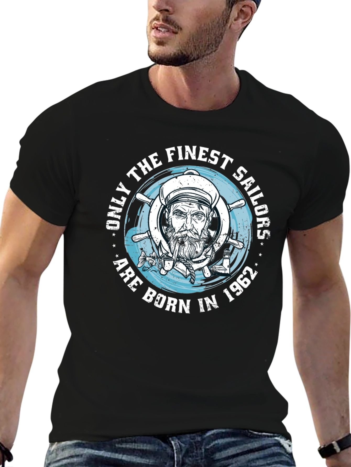 Finest Sailors Born in 1962 Graphic T-Shirt