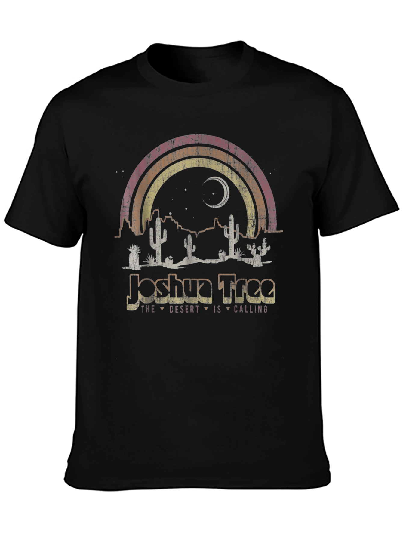 Joshua Tree Desert Calling Graphic Tee - Retro Style