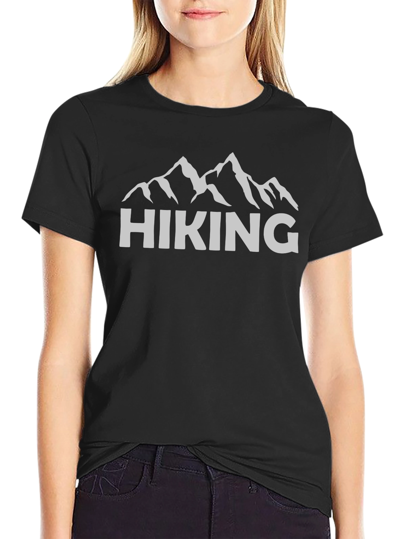 Hiking Mountains Graphic T-Shirt