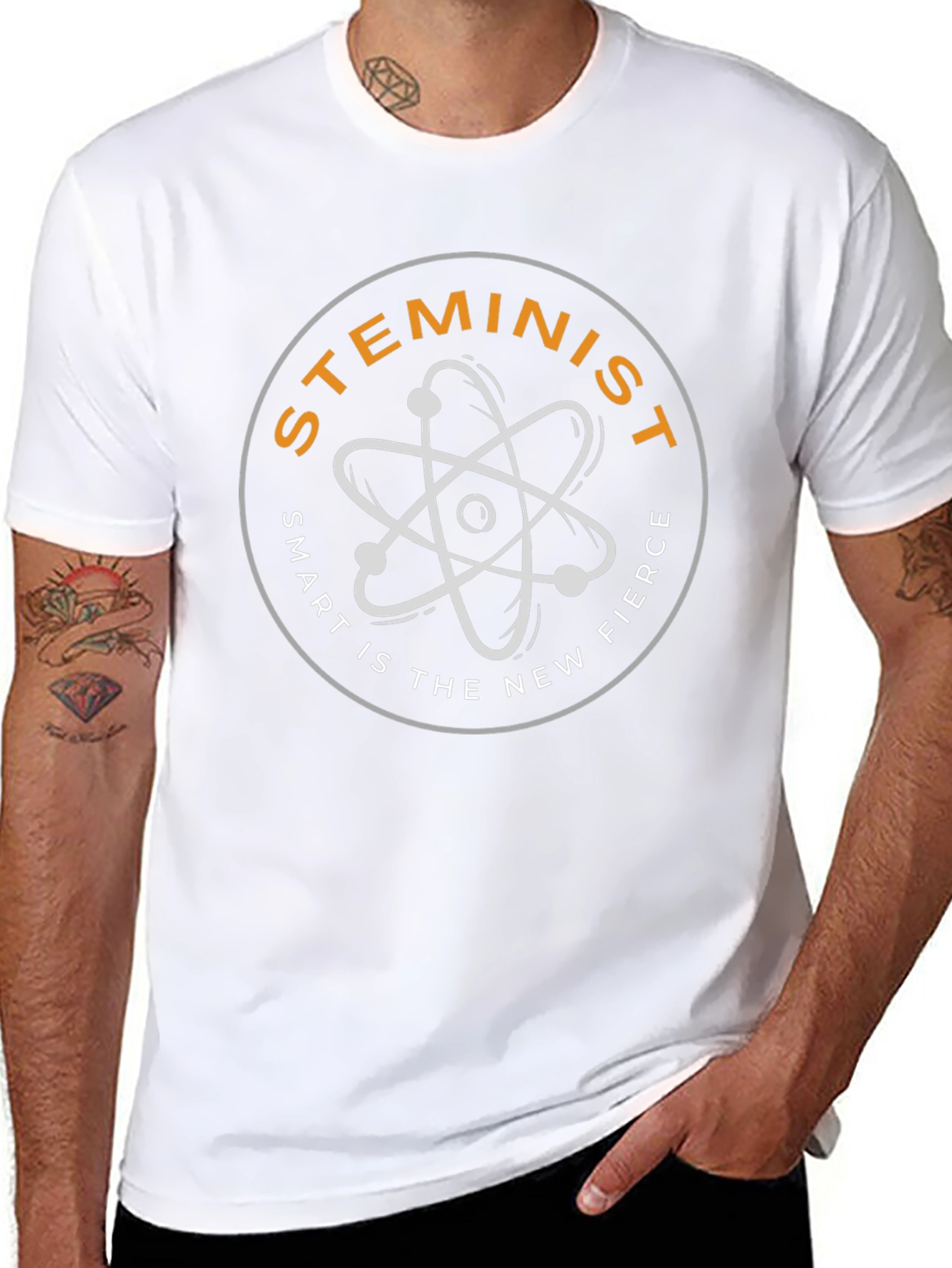 STEMinist Tee: Smart is the New Fierce