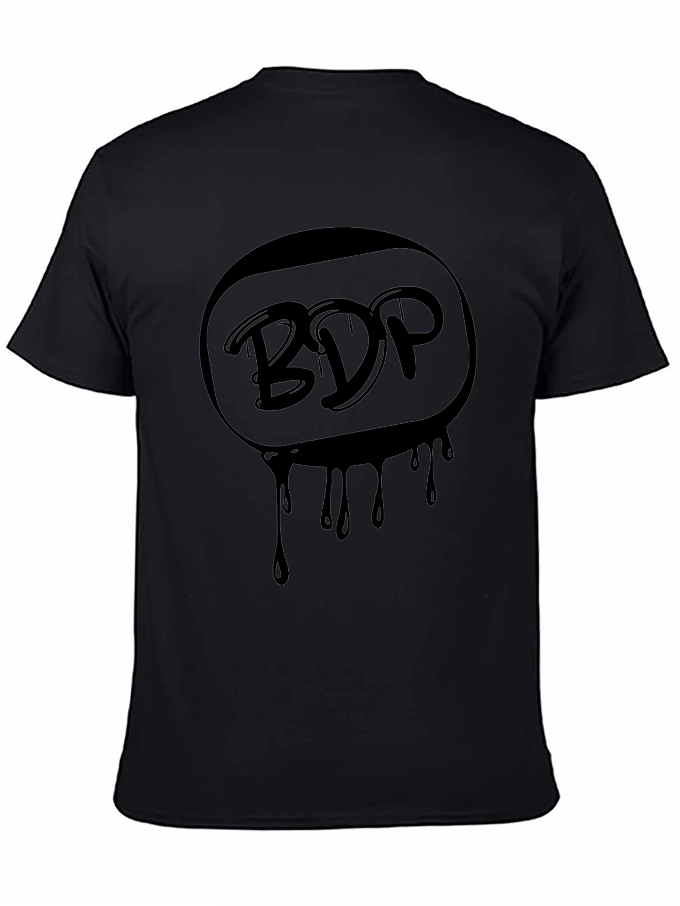 Black BDP Graphic Tee - Mens Drip Style
