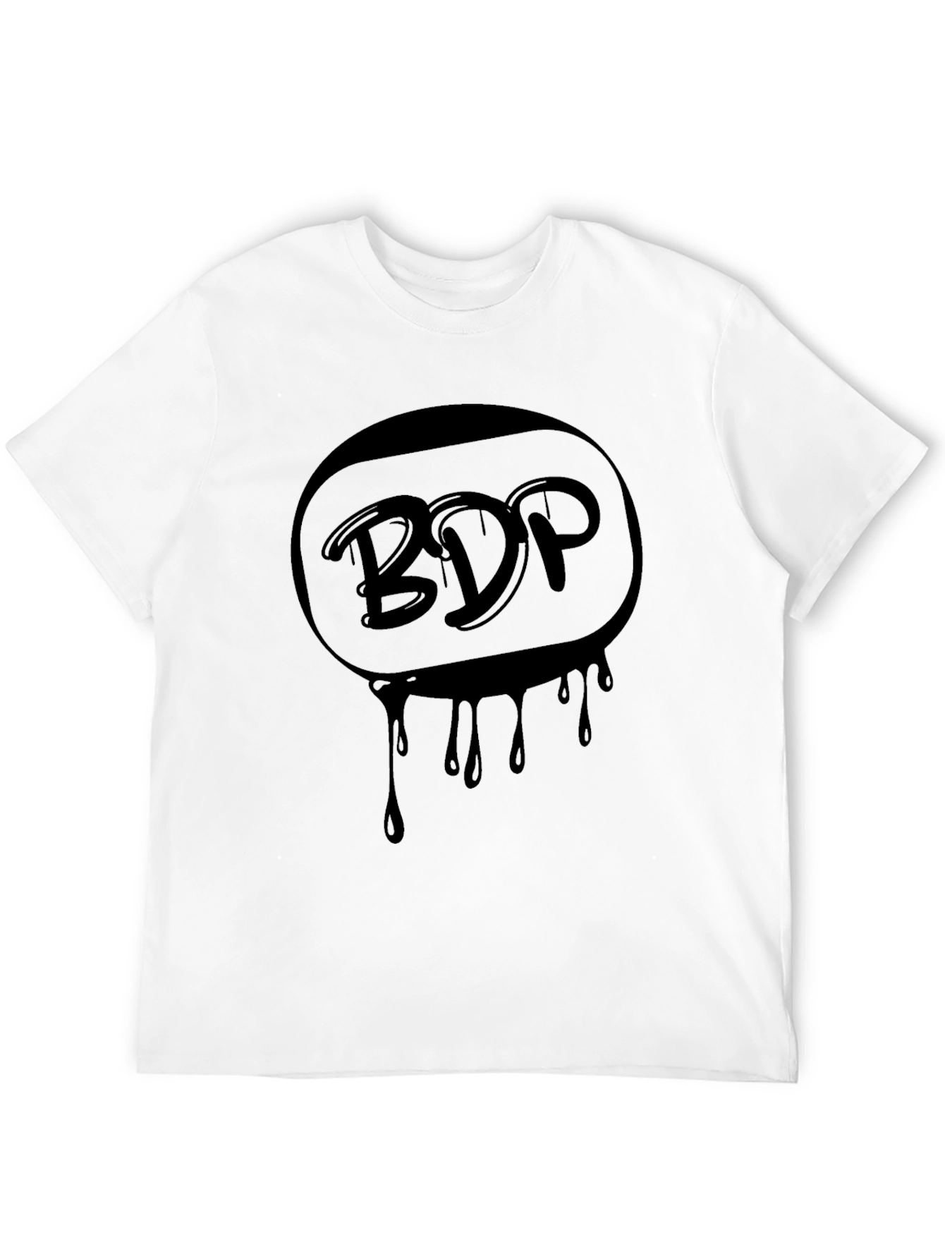 Black BDP Graphic Tee - Mens Drip Style