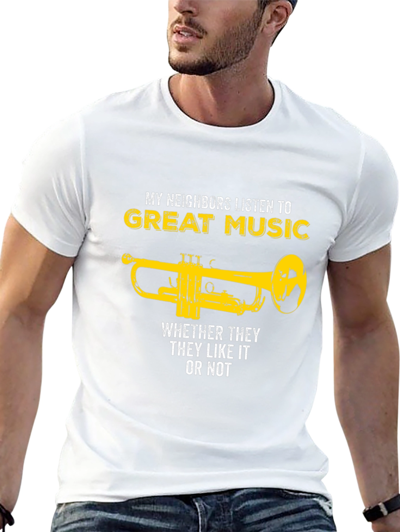 Funny Trumpet T-Shirt: Great Music
