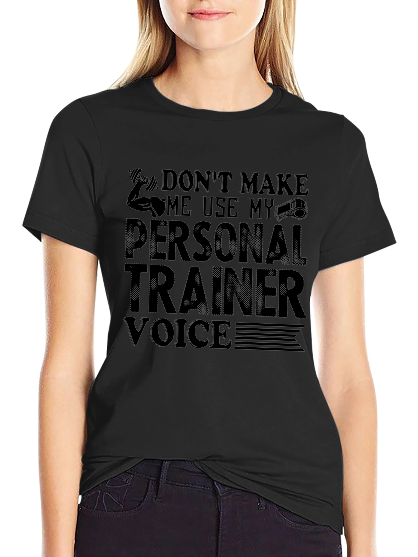 Personal Trainer Voice T-Shirt - Gym Workout Apparel