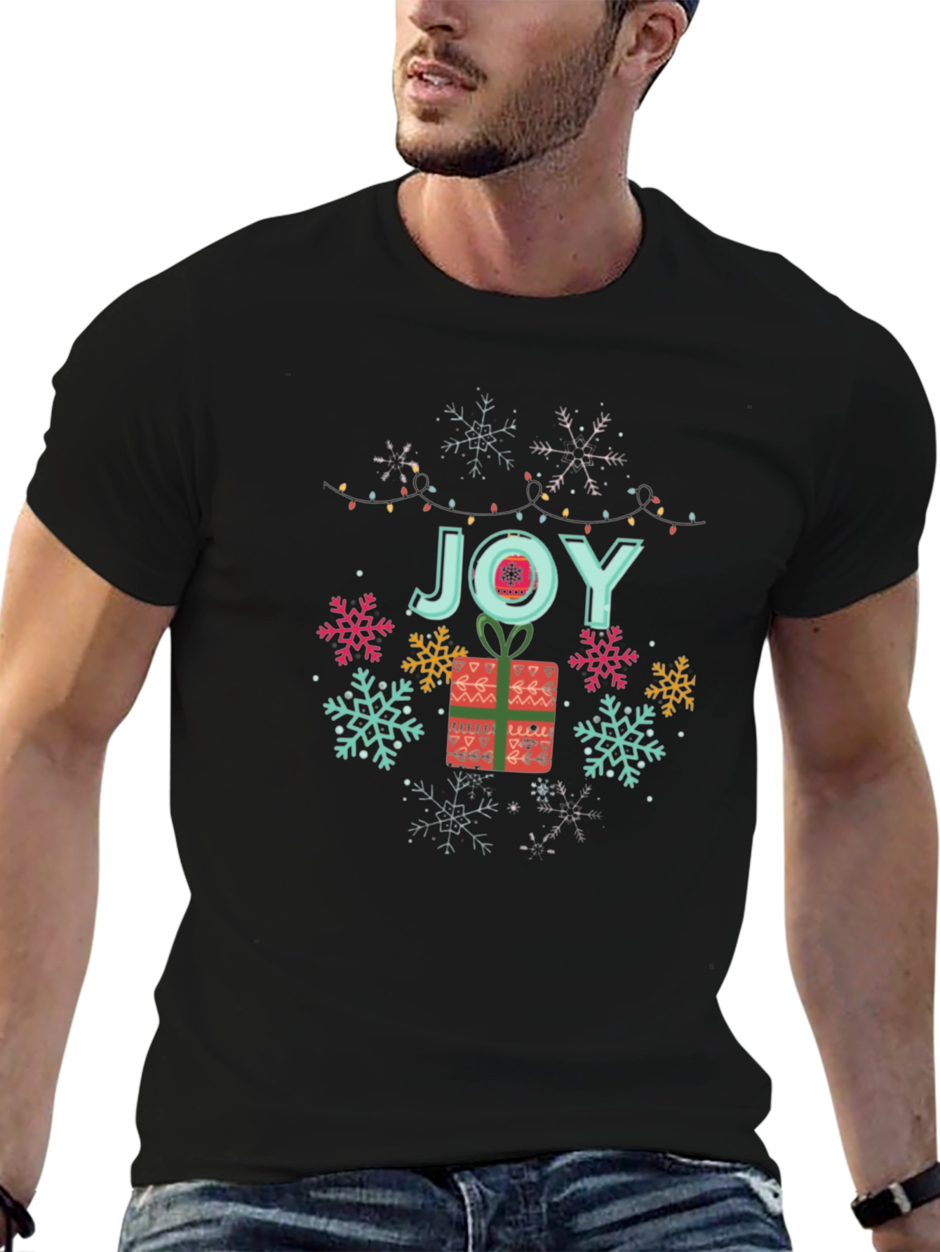 Joy Holiday Graphic T-Shirt
