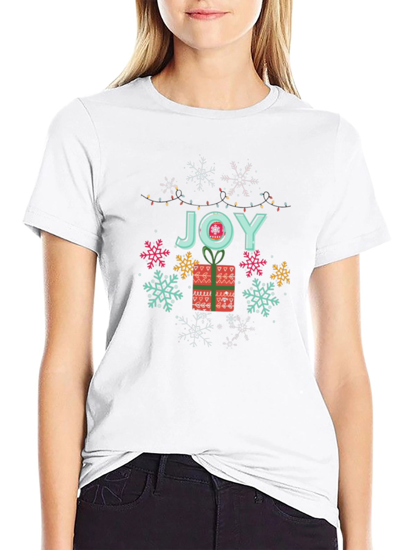 Joy Holiday Graphic T-Shirt