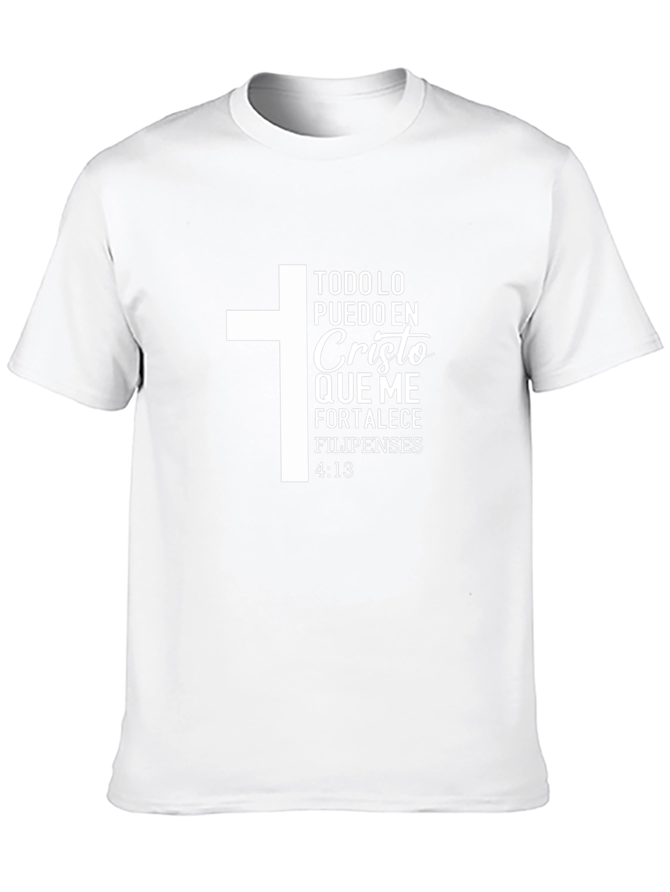 Christian Verse T-Shirt: Todo Lo Puedo En Cristo