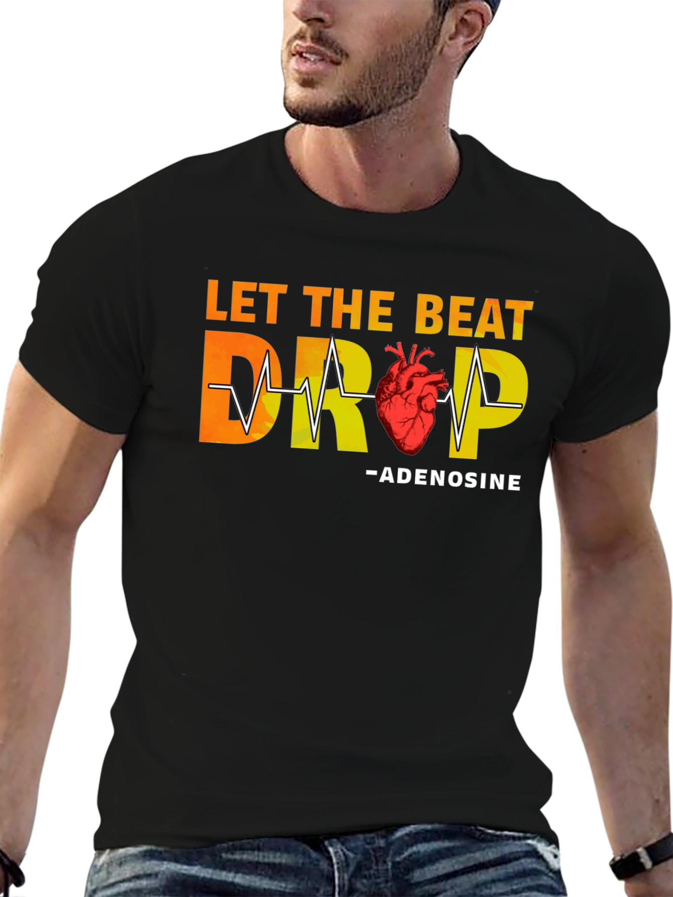 Let The Beat Drop Adenosine T-Shirt
