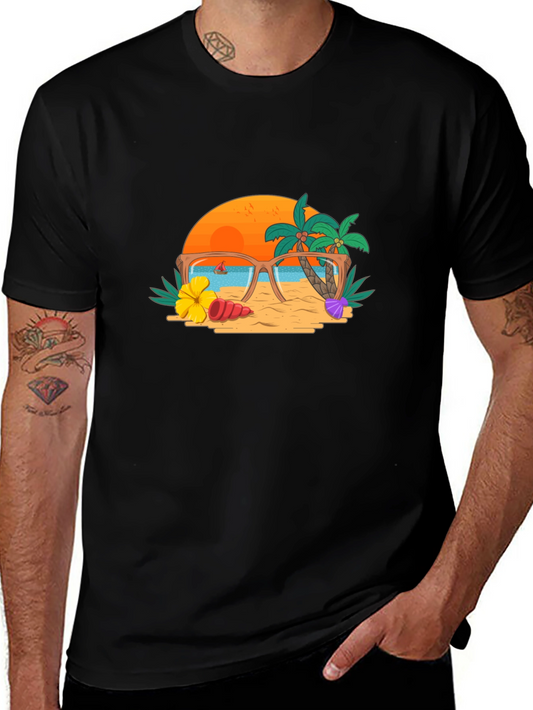 Summer Beach Graphic Tee
