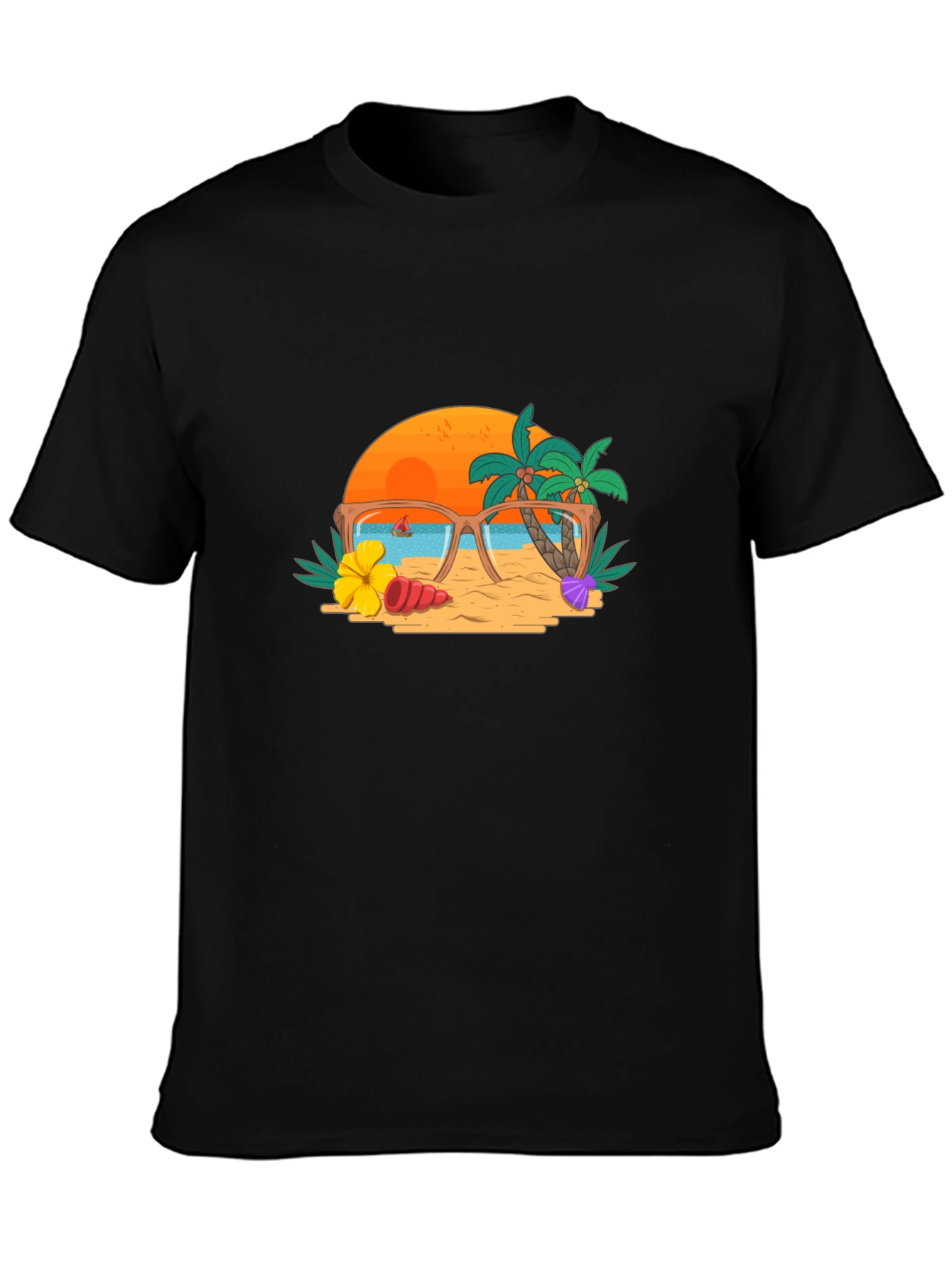 Summer Beach Graphic Tee