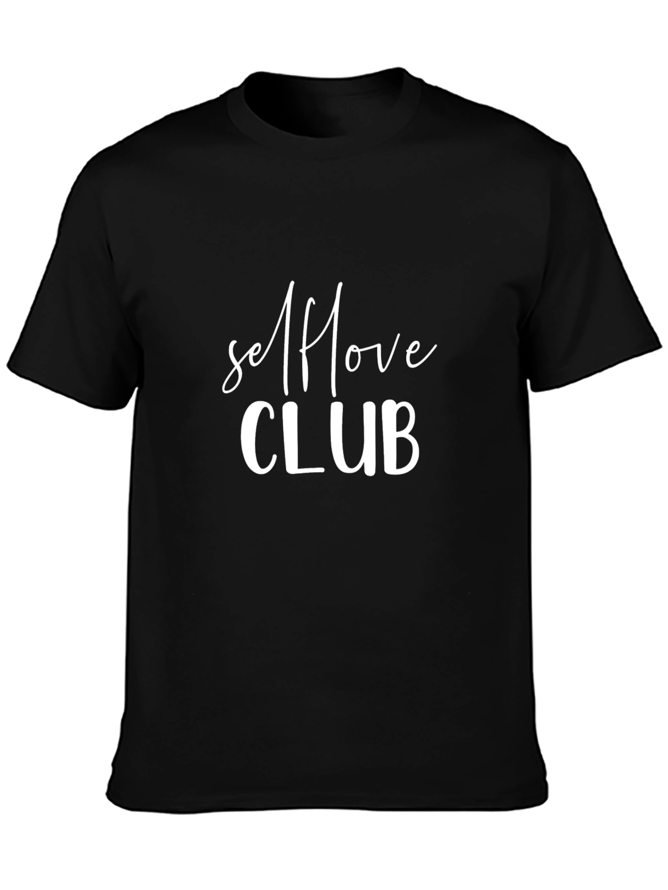 Self Love Club Black Graphic Tee