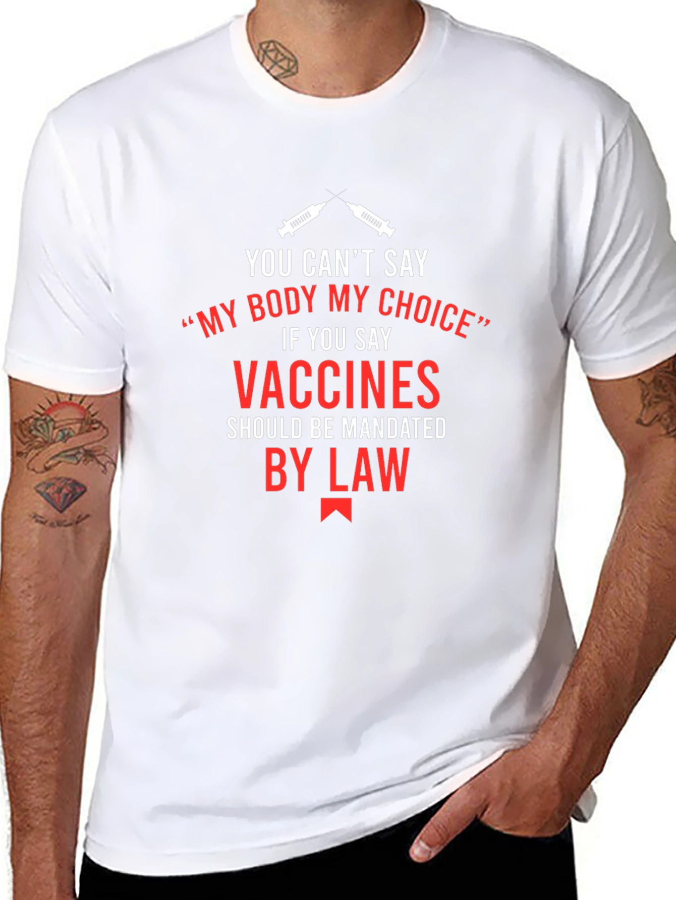 My Body My Choice Vaccine T-Shirt