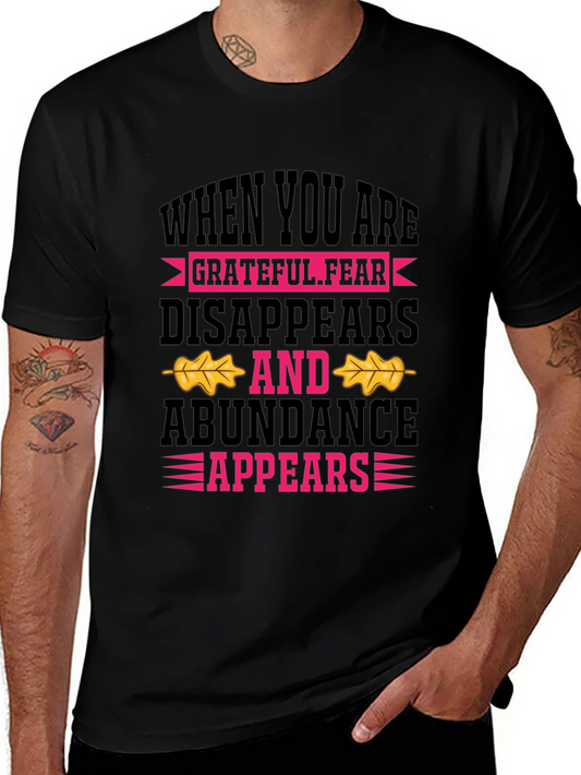 Grateful Fear Disappears Graphic Tee