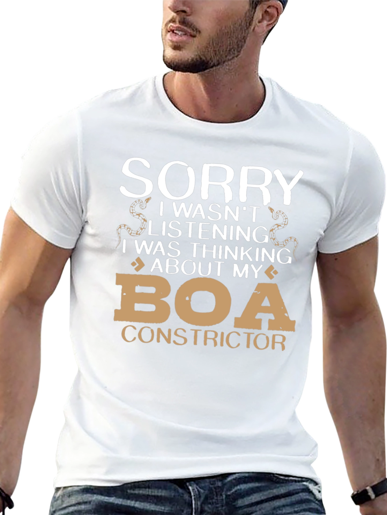Sorry Thinking About Boa Constrictor T-Shirt