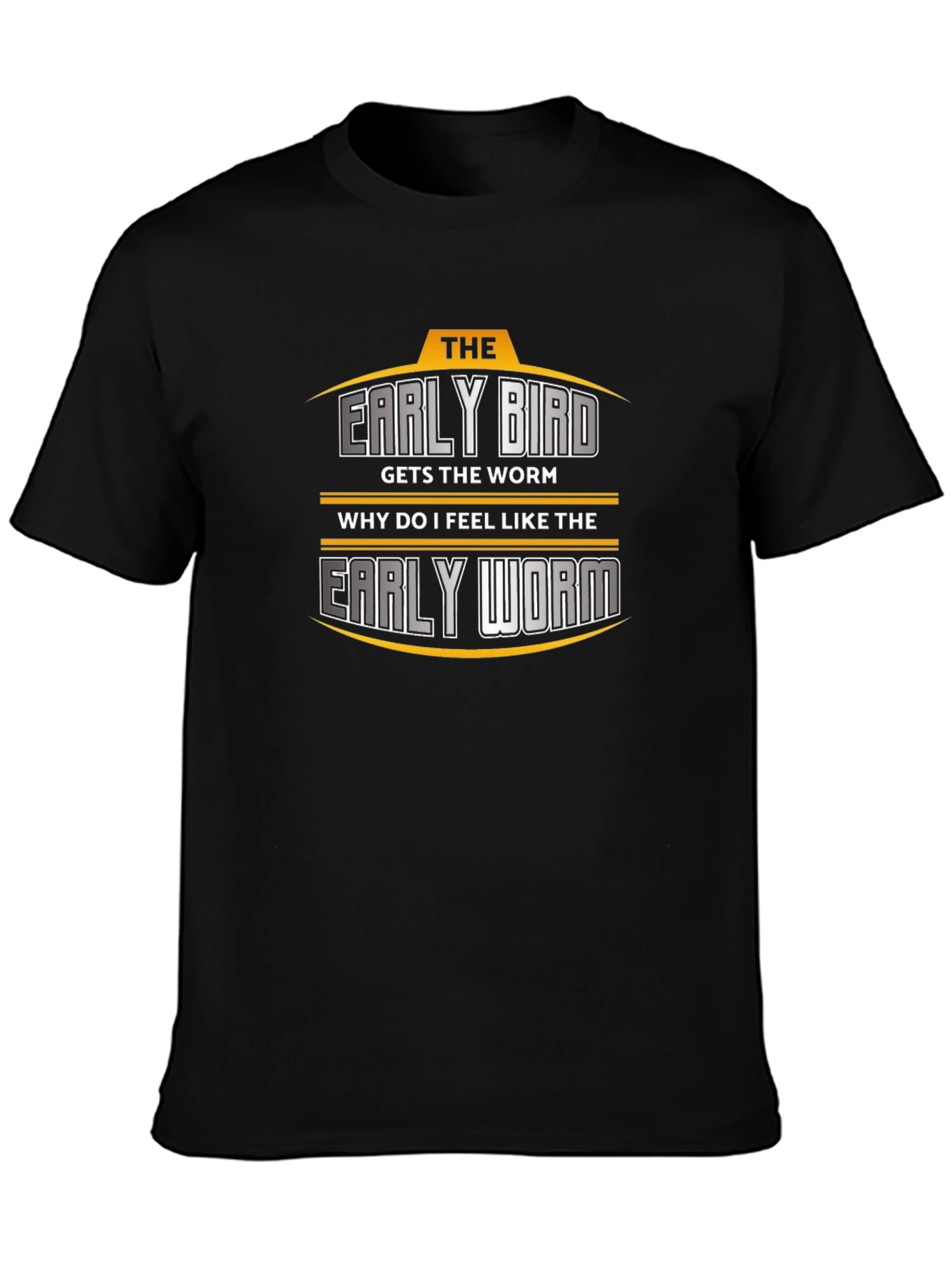 Early Bird vs. Early Worm Graphic T-Shirt