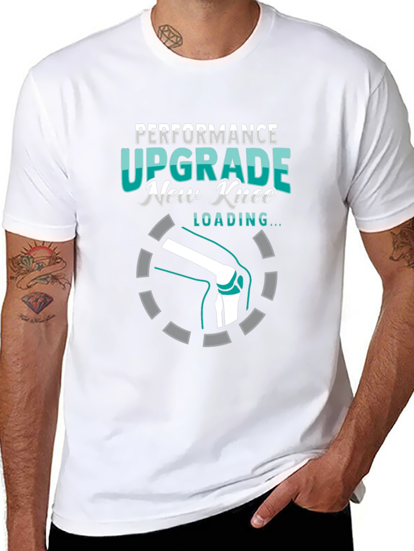 Performance Upgrade New Knee Graphic T-Shirt