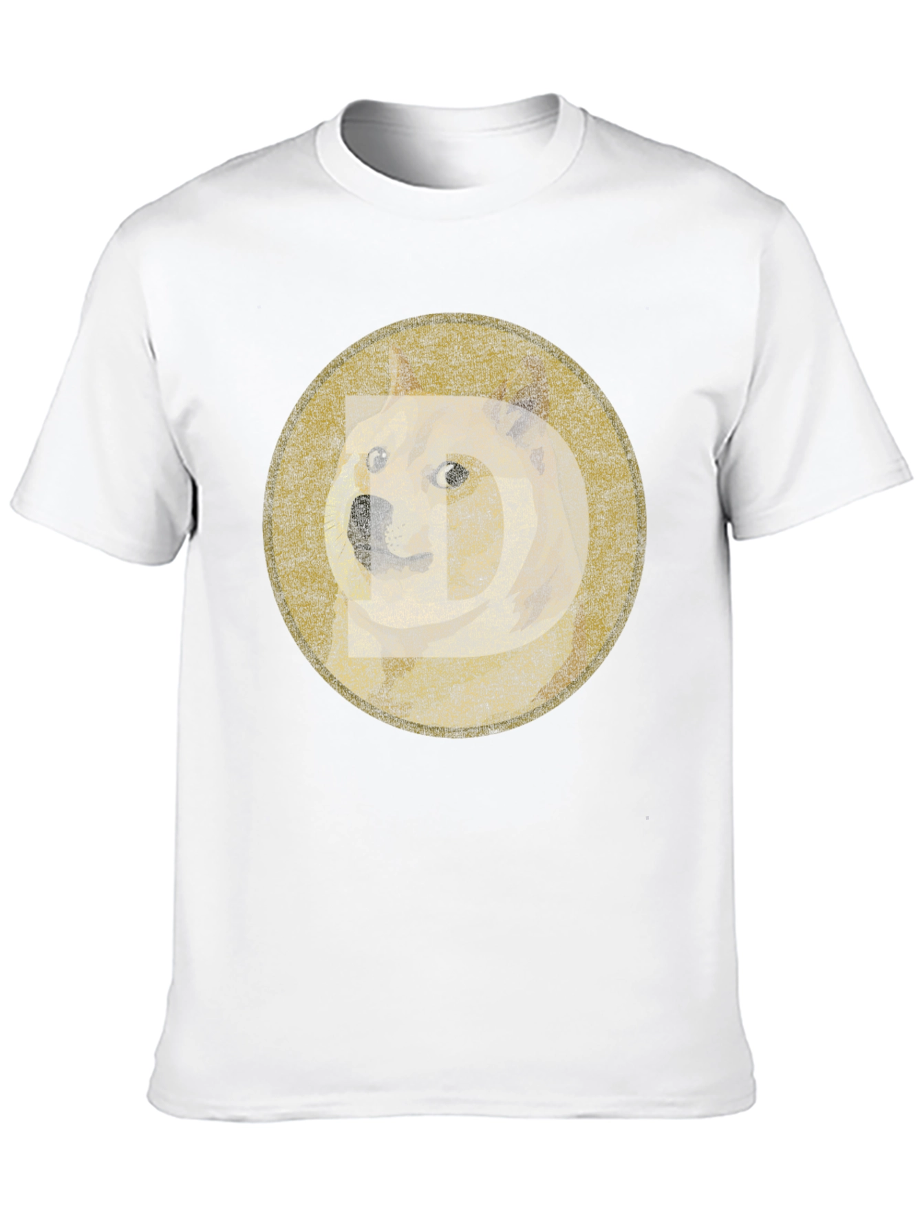 Doge Meme Black T-Shirt