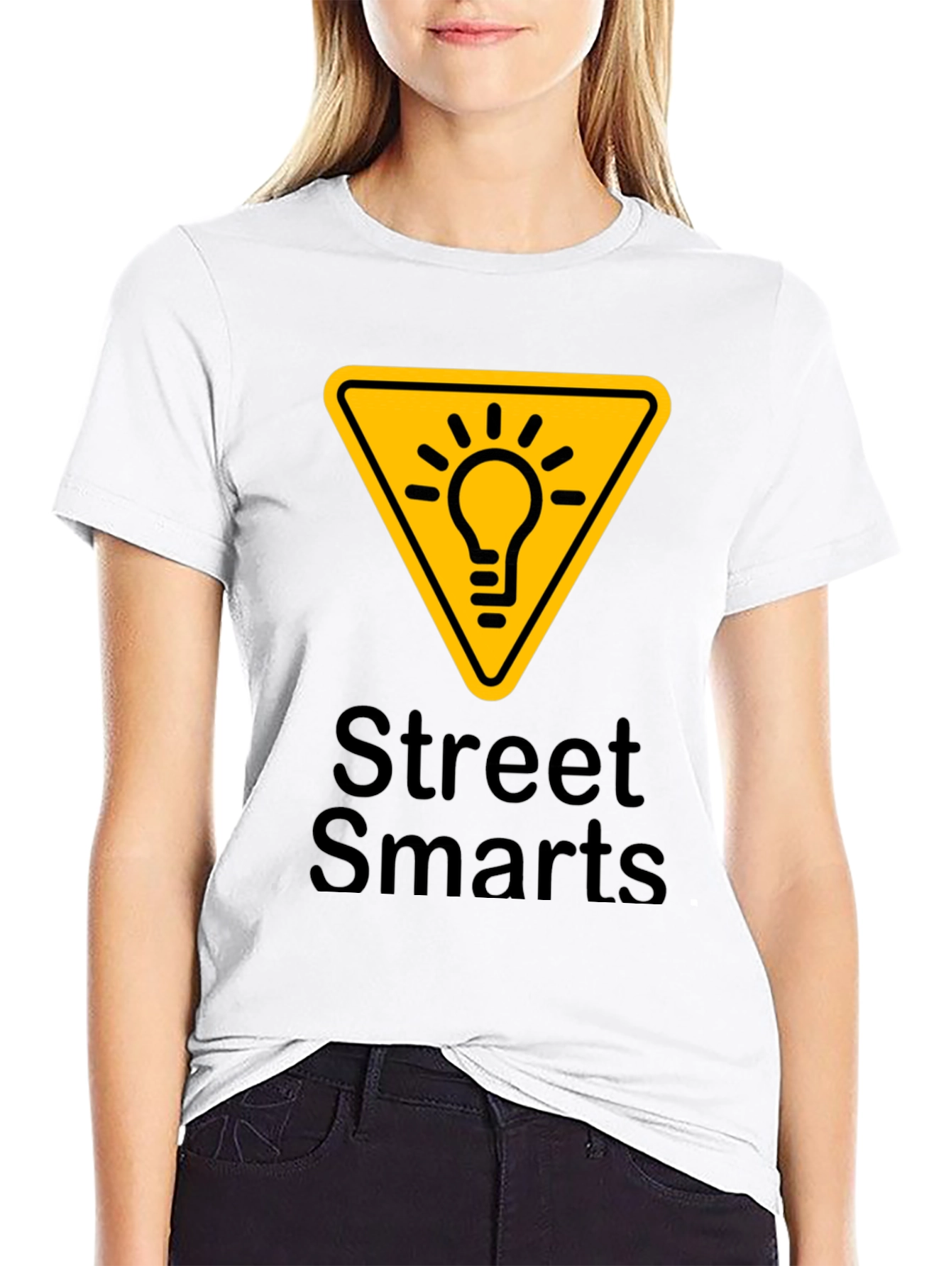 Street Smarts T-Shirt - Black Graphic Tee
