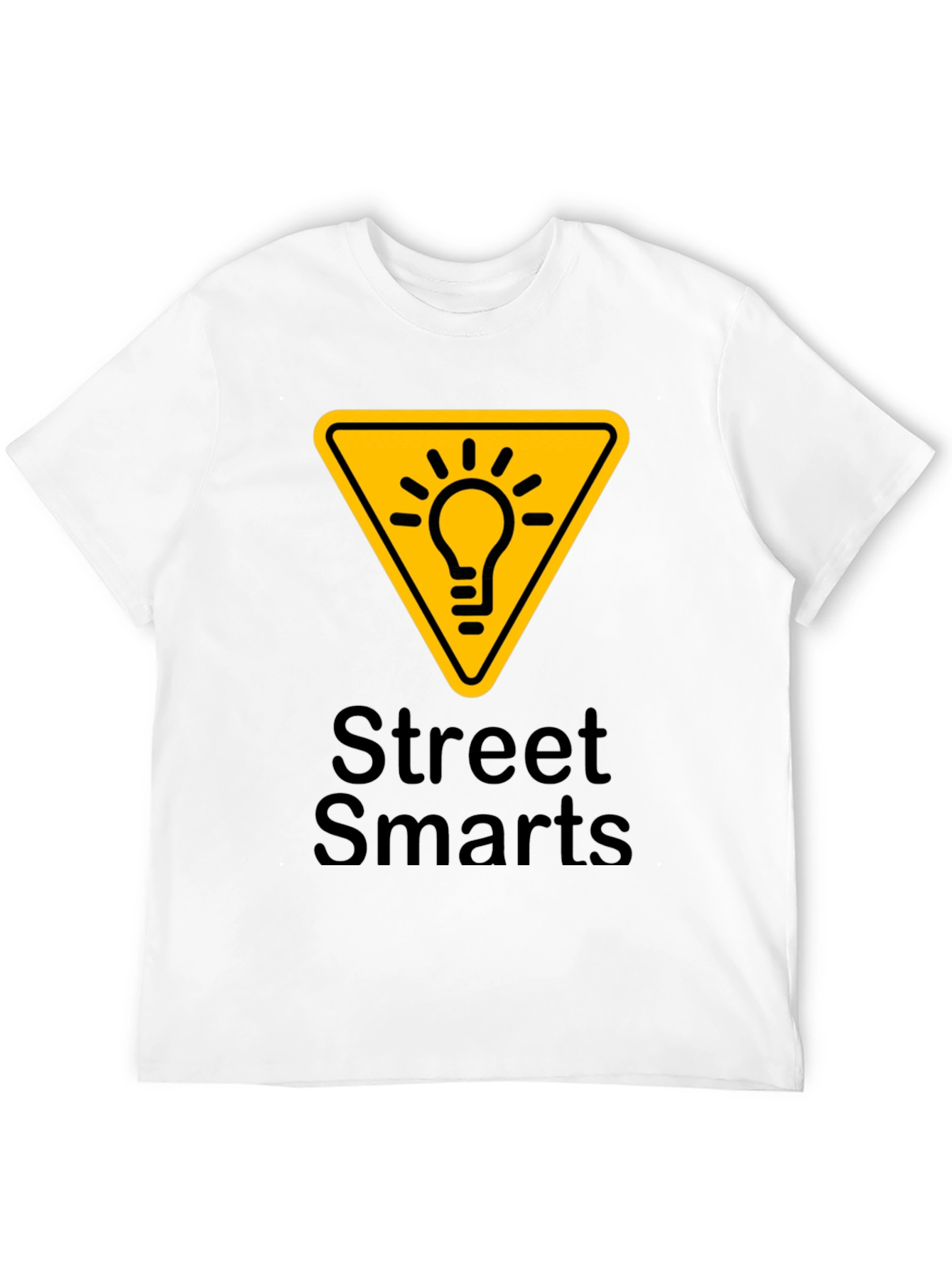 Street Smarts T-Shirt - Black Graphic Tee